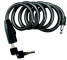 LU 72 Lucchetto a spirale MAXI plastic 150 cm x 12 mm antracite