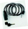 LU 73 Lucchetto a spirale MAXI plastic 100 cm x 12 mm antracite