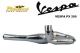 ART.100560816 PINASCO marmitta VESPA PX-PE 200 cromata