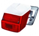 ART.1782 FANALE POSTERIORE con parte interna portalampada in plastica COMPLETO CON GUARNIZIONE VESPA  125GTR(DAL 1970)/SPRINT VELOCE/RALLY 180(DAL 1968)