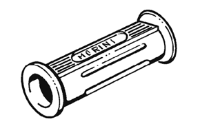 ART.521/A 	COPRIPEDALI GUIDATORE 125-175 CC -FORO CIECO DIAM.14