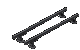ART.9407 2 barre Professional per Fiat Doblò 2010