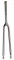 FO 25 Forcella Pista 28 cromata