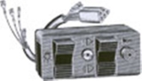 ART.T240 COMMUTATORE LUCI ORIGINALE -VESPA PX 125-150-200/E  ARCOBALENO DAL 1984  -VESPA P125/ETS DAL '84-PK 125/XL DAL '86-PER VEICOLI CON AVVIAMENTO ELETTRICO