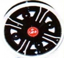 ART.7-723 Serie dischi in lega  4'' 1/2 per FIAT 500