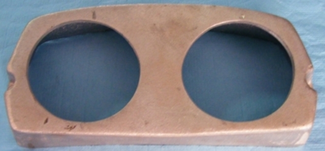 ART.G303/A CARCASSA IN ALLUMINIO PORTASTRUMENTI PER FIAT 500 GIANNINI ART.G303/A CARCASSA IN ALLUMINIO PORTASTRUMENTI PER FIAT 500 GIANNINI