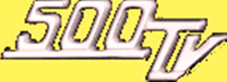 ART.G114 Scritta “500 TV” per cofano motore per 500''Giannini'' ART.G114 Scritta “500 TV” per cofano motore per 500''Giannini''
