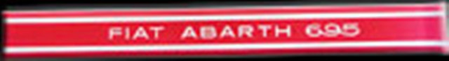 ART.P766 Kit strisce adesive “Fiat Abarth 695 SS” per fiancate (4 pezzi) ART.P766 Kit strisce adesive “Fiat Abarth 695 SS” per fiancate (4 pezzi)