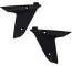 art.2671  Cp. convogliatore x radiatore HUSQVARNA  CR-WR 125 09>11 TC-TE 250 09>11 TE 310 2011 TC-TE 450-510 09>10