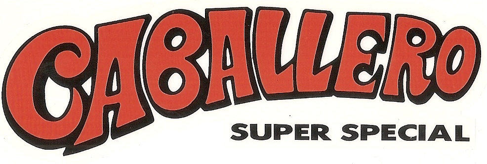 FA08BIS ADESIVO FANTIC ''CABALLERO SUPER SPECIAL'' Coppia FA08BIS ADESIVO FANTIC ''CABALLERO SUPER SPECIAL'' Coppia