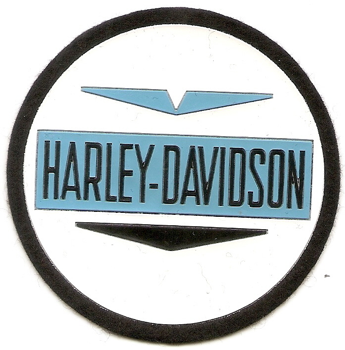 HA 02 ADESIVO HARLEY-DAVIDSON IN STOFFA ORIGINALE