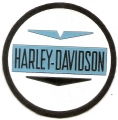 HA 02 ADESIVO HARLEY-DAVIDSON IN STOFFA ORIGINALE