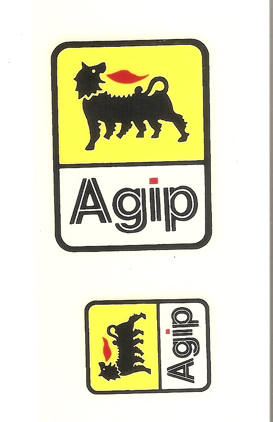 MR 37 ADESIVO MORINI ''AGIP''