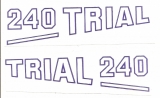 FA06 ADESIVO FANTIC ''240 TRIAL ''(LA COPPIA)