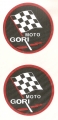 GO01 ADESIVO MOTO GORI(la coppia)