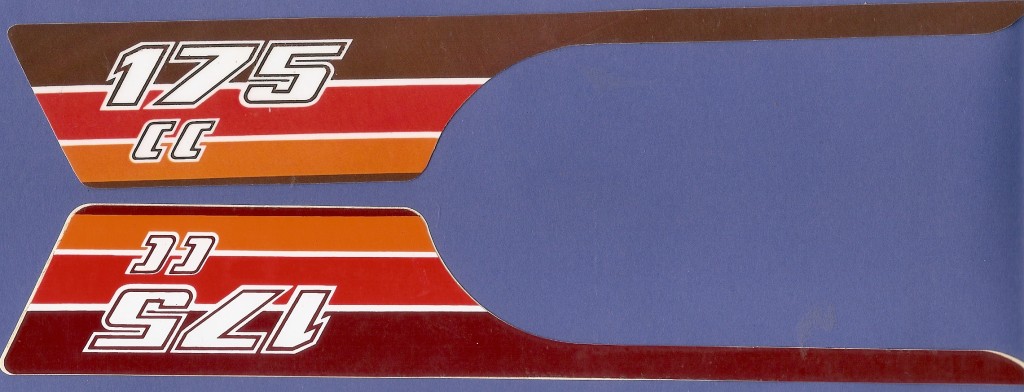 KT12 ADESIVO KTM 175 cc (la coppia)