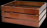 CE 74 M Cesto in legno marrone  Parigi (cm.43x33xh199 )con fondo rinforzato