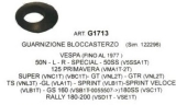 art.G1713 GUARNIZIONE BLOCCASTERZO  VESPA (FINO AL 1977) 50N-L-R SUPER-GT-GTR-PRIMAVERA 125-SPECIAL-160-180-RALLY 180/200