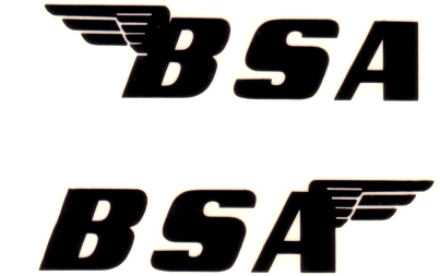BS02 ADESIVO BSA nero mm 85 x 27 dx e sx BS02 ADESIVO BSA nero mm 85 x 27 dx e sx