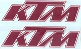 KT05BIS  ADESIVO KTM(la coppia)