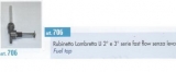 ART.706 Rubinetto Lambretta LI 2 e 3 serie  fast flow-senza leva- Fuel tap