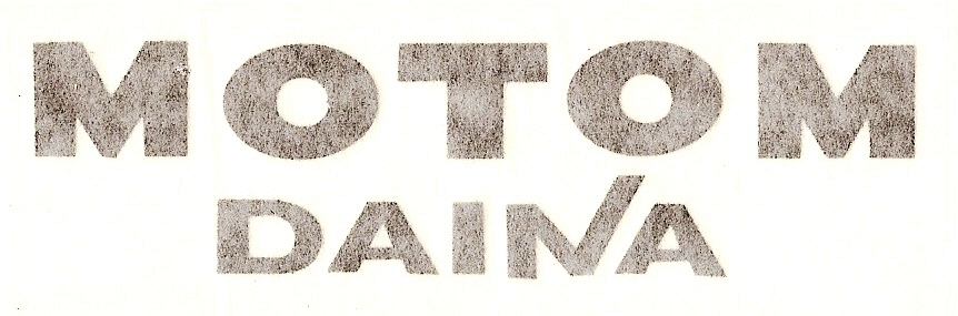 MO05 ADESIVO MOTOM DAINA(bianco o nero)