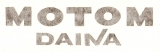 MO05 ADESIVO MOTOM DAINA(bianco o nero)