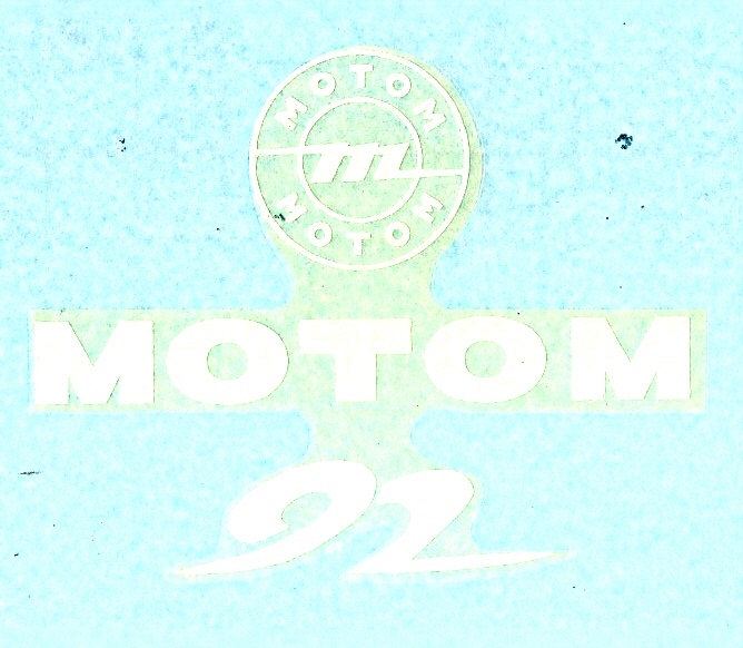 MO04 ADESIVO MOTOM '92
