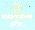 MO04 ADESIVO MOTOM '92