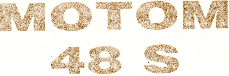 MO08 ADESIVO MOTOM 48S MO08 ADESIVO MOTOM 48S