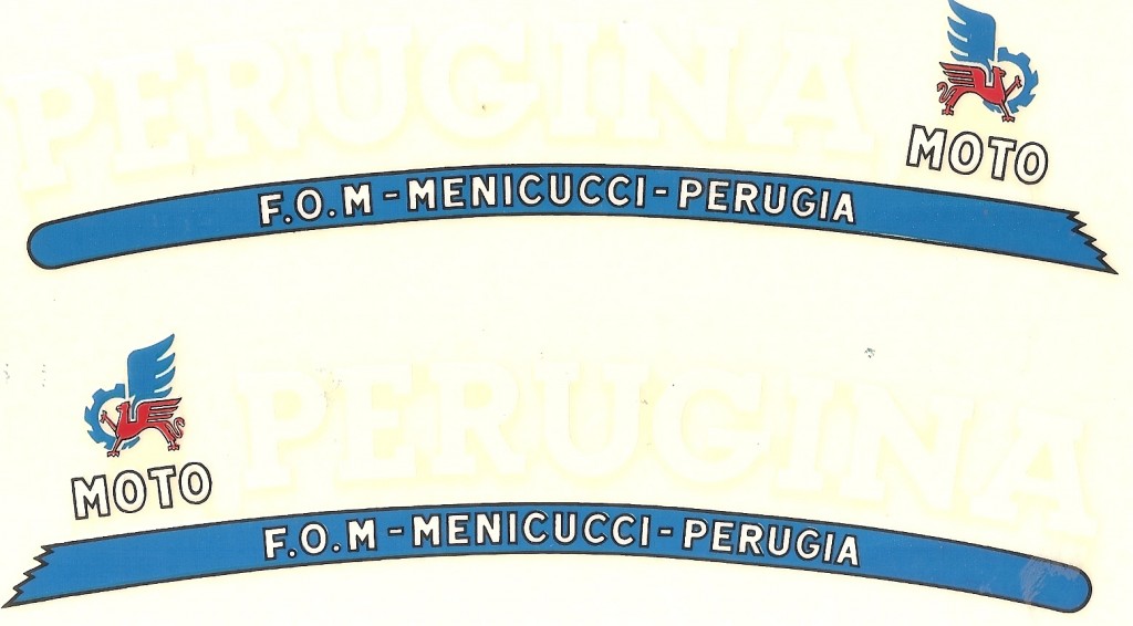 PE01 ADESIVO PERUGINA(la coppia)