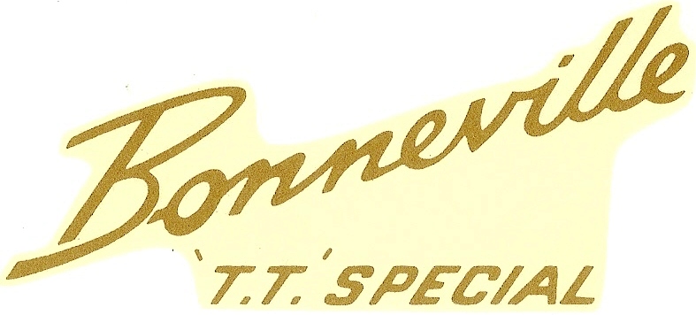 TR13 ADESIVO TRIUMPH''BONNEVILLE T.T.SPECIAL'' TR13 ADESIVO TRIUMPH''BONNEVILLE T.T.SPECIAL''