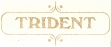 TR14 ADESIVO TRIUMPH ''TRIDENT''