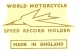 TR16 ADESIVO TRIUMPH''WORLD MOTOCYCLE''