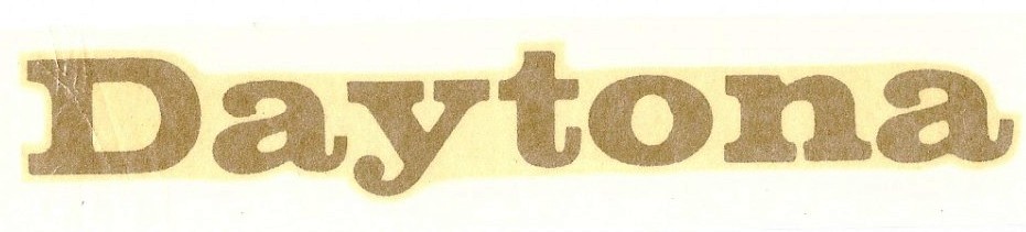 TR17BIS ADESIVO TRIUMPH''DAYTONA ''