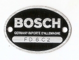 BOSCH ADESIVO BOSCH(targhetta per clacson)