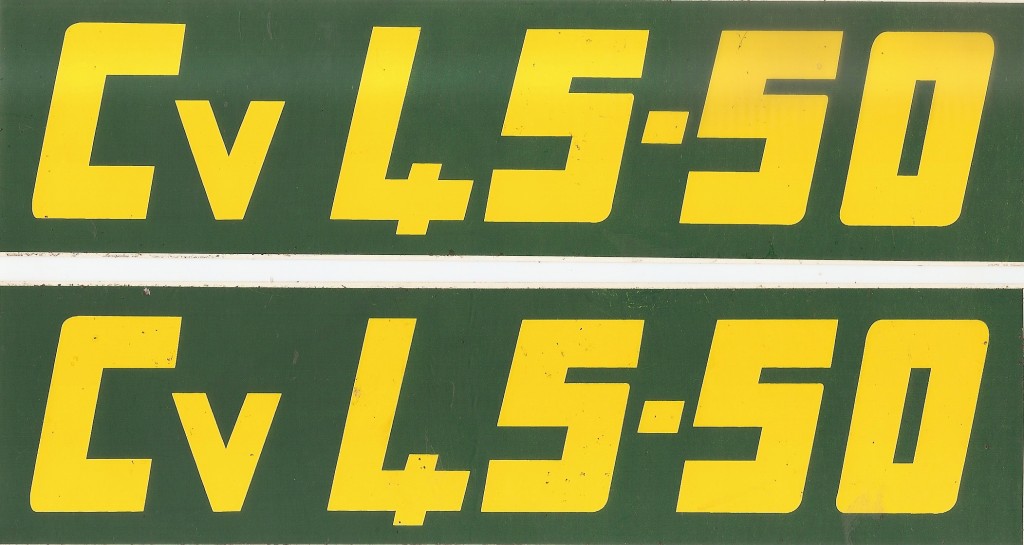 LANDINI 45-50 ADESIVO LANDINI CV.45-50 Coppia LANDINI 45-50 ADESIVO LANDINI CV.45-50 Coppia