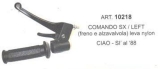 ART.10218 COMANDO SX/LEFT(freno e alzavalvola) leva nylon- CIAO