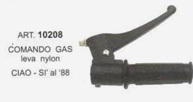 ART.10208 COMANDO GAS( leva nylon)- SI' AL '88