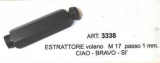 ART.3338 ESTRATTORE VOLANO M 17 passo 1 mm. -CIAO-BRAVO -SI'
