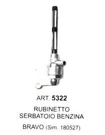 ART.5322 RUBINETTO SERBATOIO BENZINA BRAVO ART.5322 RUBINETTO SERBATOIO BENZINA BRAVO