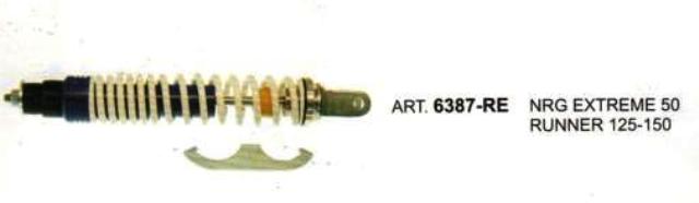 ART.6387-RE AMMORTIZZATORE POSTERIORE REGOLABILE -RUNNER 125-150 ART.6387-RE AMMORTIZZATORE POSTERIORE REGOLABILE -RUNNER 125-150
