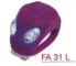 ART.FA 31 L Fanalino in silicone UFO lilla anteriore con 2 Super Led bianco (batt.incl.)