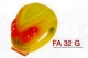 ART.FA 32 G Fanalino in silicone UFO giallo posteriore con 2 Super Led rosso (batt.incl.)
