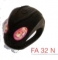 ART.FA 32 N Fanalino in silicone UFO nero posteriore con 2 Super Led rosso (batt.incl.)