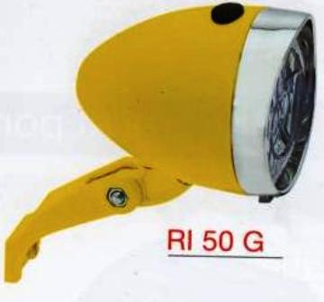 ART.RI 50 G RIFLETTORE A BATTERIA TRENDY giallo a 3 LED(3 batt. BA 11 incluse) ART.RI 50 G RIFLETTORE A BATTERIA TRENDY giallo a 3 LED(3 batt. BA 11 incluse)
