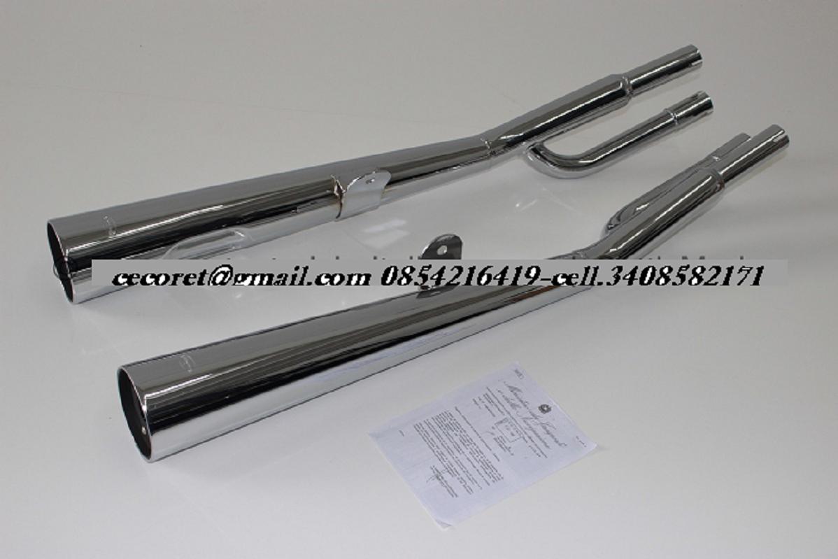 MARMITTA HONDA 450 Bicilindrica K1-K2-K3 ANNO 1968-1970 Ø 42.5 MARMITTA HONDA 450 Bicilindrica K1-K2-K3 ANNO 1968-1970 Ø 42.5