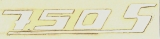 MG57 ADESIVO MOTO  GUZZI 750S