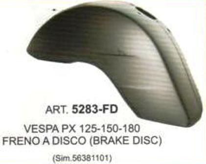 ART.5283-FD-Parafango anteriore VESPA PX 125-150-180 freni a disco