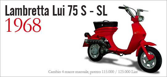 Art. E 421 Impianto elettrico Lambretta Lui 75 S - SL Art. E 421 Impianto elettrico Lambretta Lui 75 S - SL